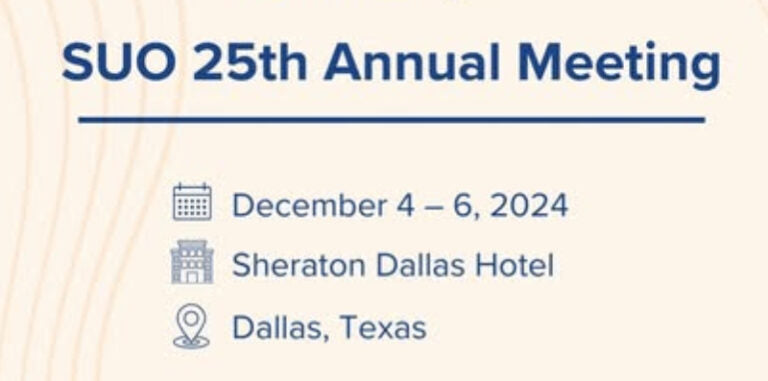 Society of Urologic Oncology 25th Annual Meeting 2024