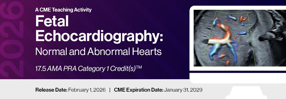 DocmedED 2026 Fetal Echocardiography Normal and Abnormal Hearts