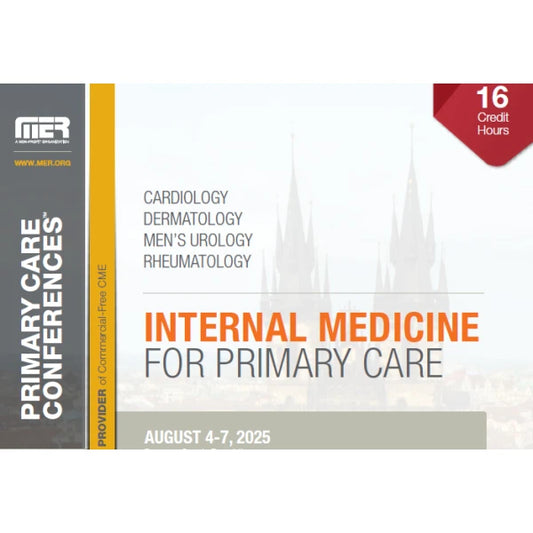 MER Conferences Internal Medicine for Primary Care: Cardiology, Dermatology, Men’s Urology, Rheumatology – Prague 2025.