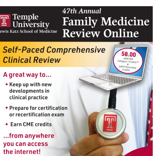 Temple University 47th Annual Family Medicine Review 2023