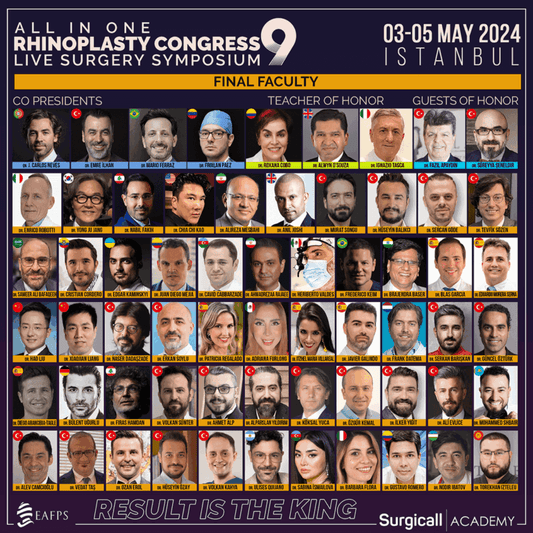 Surgicall Academy 9th All in One Rhinoplasty Congress 2024 english