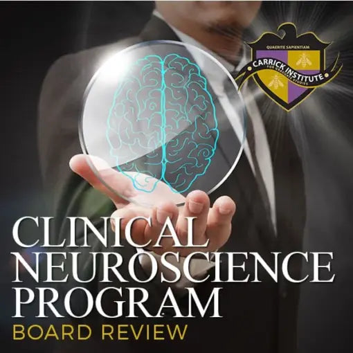 Carrick Institute Clinical Neuroscience Board Review 2023 (Videos with Subtitles + Notes + Quiz)v